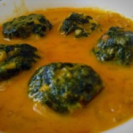 Baked Spinach Kofta Curry