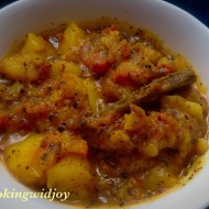 Spicy n tangy Potato curry