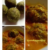baked Broccoli Kofta Curry