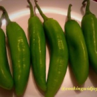 Green Chilli/Jalapenos for Mirchi Bada