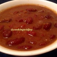 Rajma / Red kidney beans curry